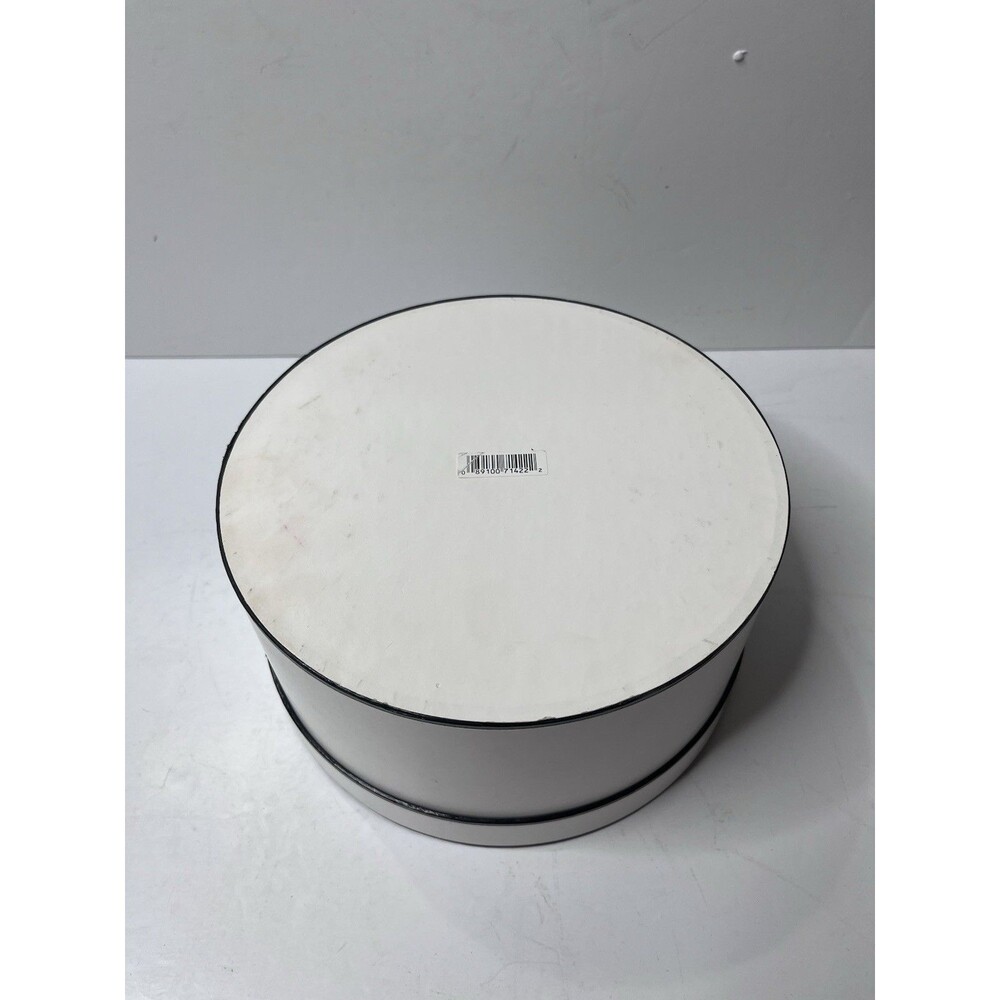 Chanel White Round 8" Empty Perfume Gift Box - Picture 6 of 9